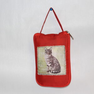SILVER TABBY FOLDABLE TOTES