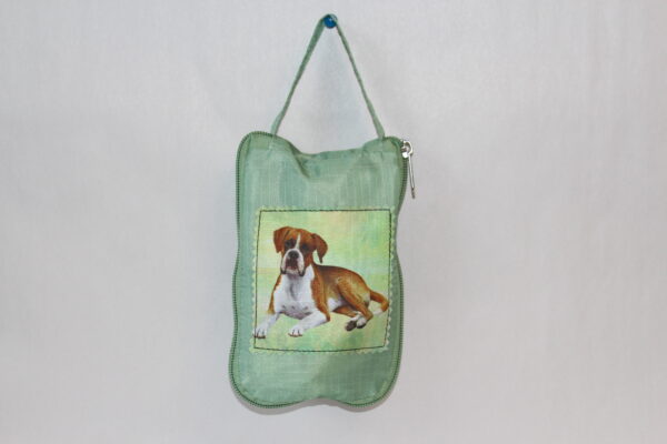 BOXER, UNCROPPED FOLDABLE TOTE