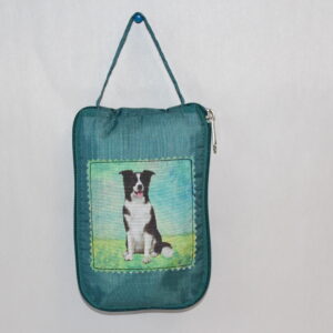 BORDER COLLIE FOLDABLE TOTE