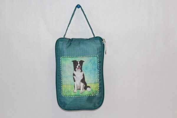 BORDER COLLIE FOLDABLE TOTE