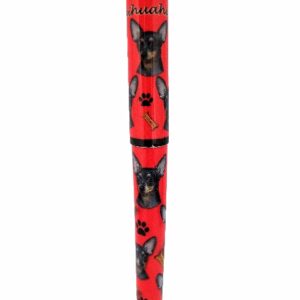 CHIHUAHUA, BLACK DOG PEN
