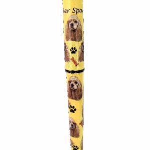COCKER SPANIEL, BUFF DOG PEN