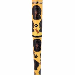 DACHSHUND, BLACK DOG PEN