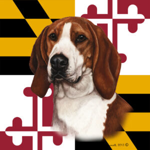 TREEING WALKER COON HOUND BEST OF BREED - GARDEN FLAG