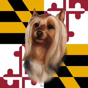 SILKY TERRIER BEST OF BREED - GARDEN FLAG