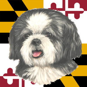 SHIH TZU PUPPY CUT BEST OF BREED - GARDEN FLAG