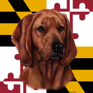 RED BONE COON HOUND BEST OF BREED - GARDEN FLAG