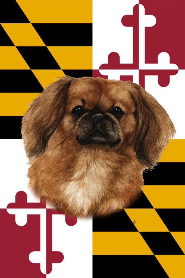PEKINGESE BEST OF BREED - GARDEN FLAG