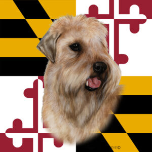 SOFT COATED WHEATEN BEST OF BREED - GARDEN FLAG