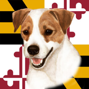 JACK RUSSEL BEST OF BREED - GARDEN FLAG