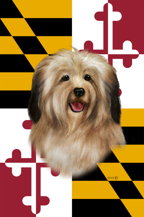 HAVANESE CREAM BEST OF BREED - GARDEN FLAG