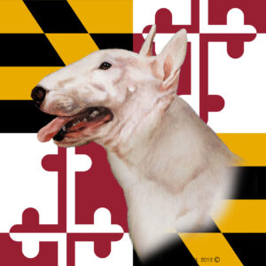 BULL TERRIER BEST OF BREED - GARDEN FLAG