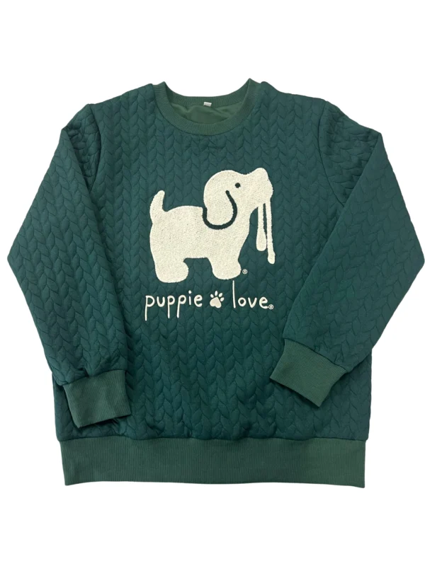 CHENILLE SWEATER, FOREST