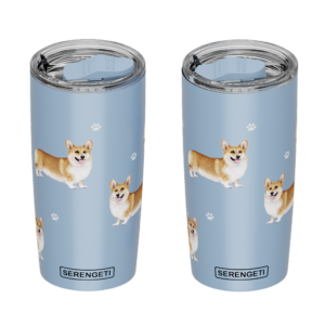Welsh Corgi Serengeti 20 oz Tumbler