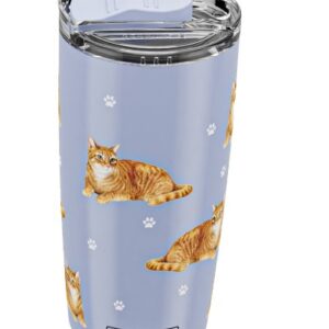 Tabby Orange Serengeti 20 oz Tumbler