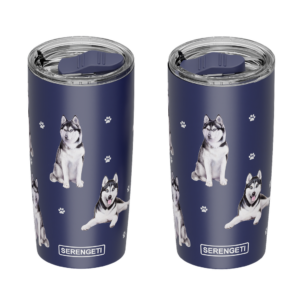 Siberian Husky Serengeti 20 oz Tumbler
