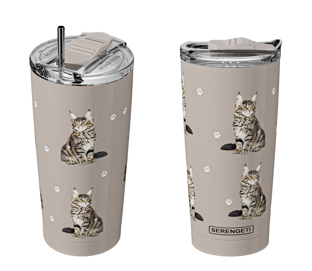 Maine Coon Cat Serengeti 20 oz Tumbler