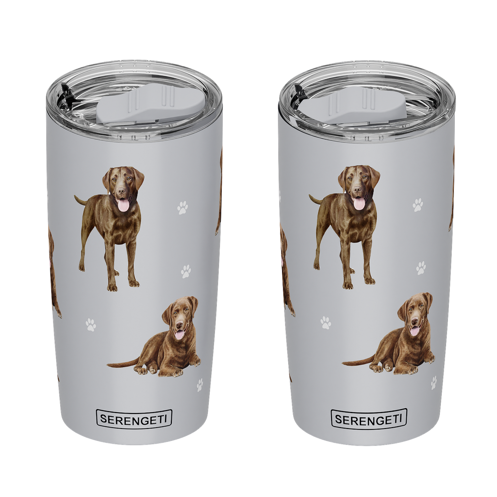 Lab, chocolate Serengeti 20 oz Tumbler