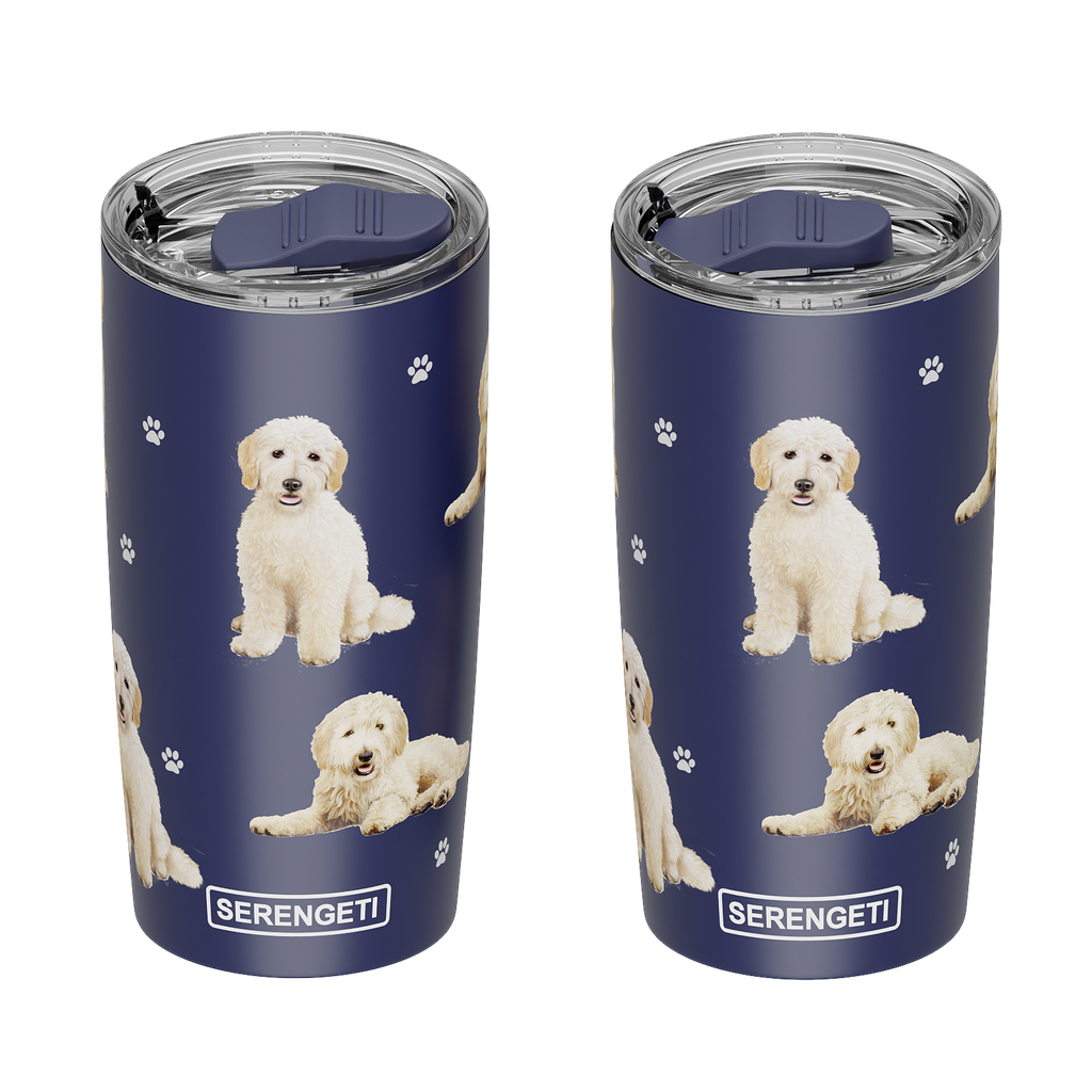 Goldendoodle Serengeti 20 oz Tumbler