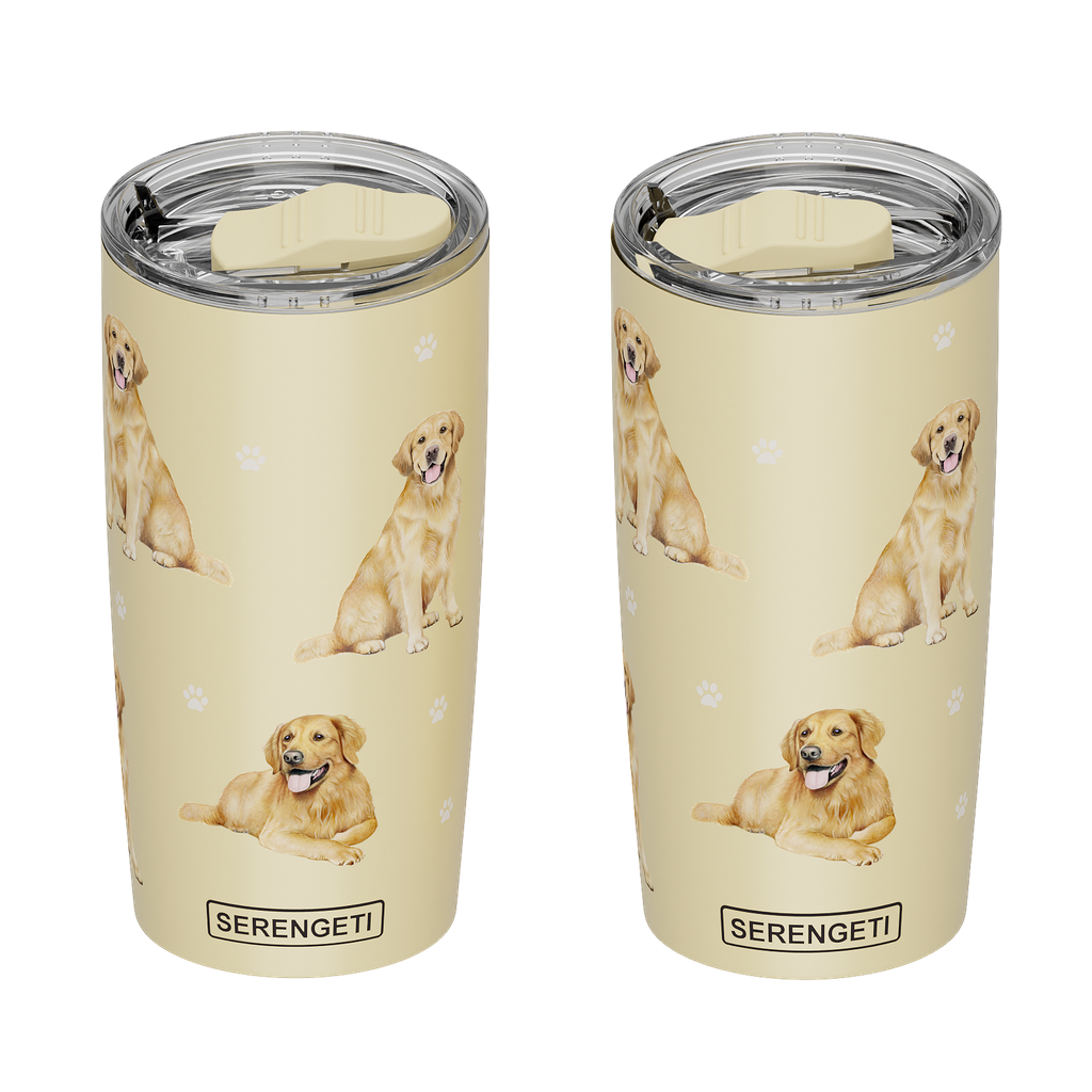 Golden Retriever Serengeti 20 oz Tumbler