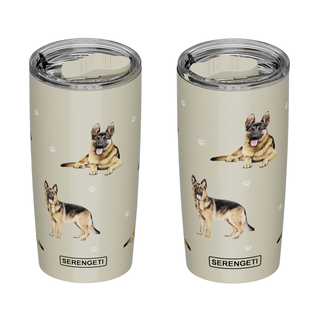 German Shepherd Serengeti 20 oz Tumbler