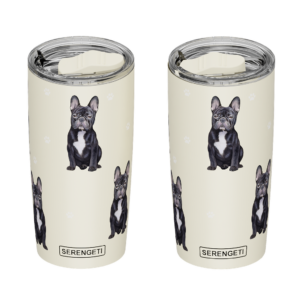 French Bulldog Serengeti  20 oz Tumbler black
