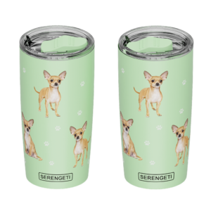 Chihuahua, tan Serengeti 20 oz  Tumbler
