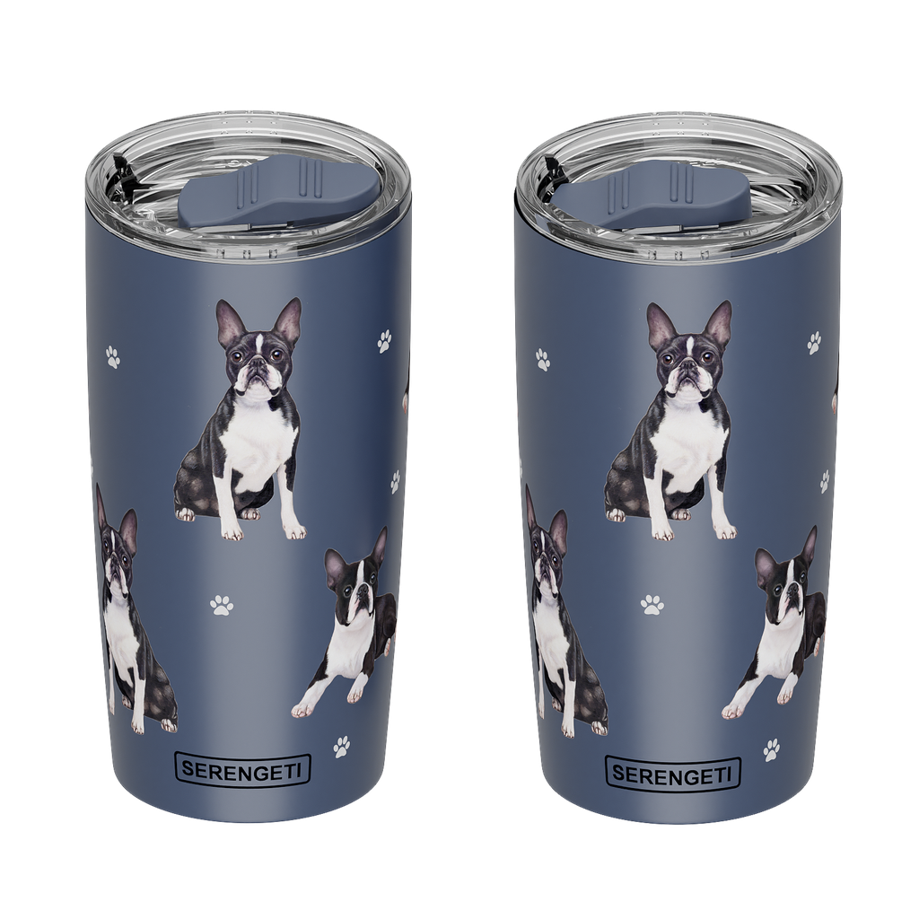 Boston Terrier Serengeti 20 oz Tumbler