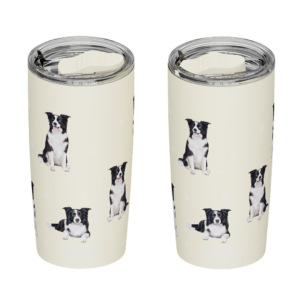 Border Collie Serengeti 20 oz Tumbler