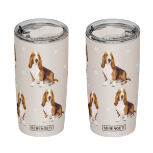 Basset Hound Serengeti 20 oz Tumbler