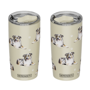 Australian Shepherd Serengeti 20 oz Tumbler