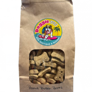 Doggie Style Peanut Butter Bones