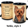 Yorkshire Terrier, Style 3 Mug - Image 2