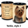 Yorkshire Terrier, Style 2 Mug - Image 2