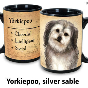Yorkiepoo, Silver Sable Mug