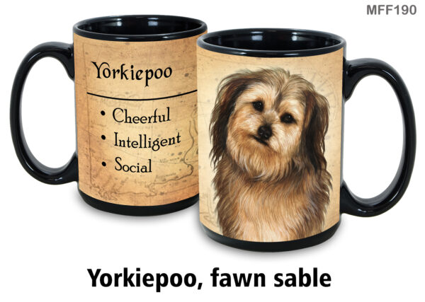 Yorkiepoo, Fawn Sable Mug