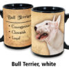 Bull Terrier, White Mug - Image 2