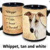 Whippet, Tan and White Mug - Image 2