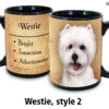 Westie, Style 2 Mug - Image 2