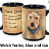 Welsh Terrier, Blue and Tan Mug - Image 2
