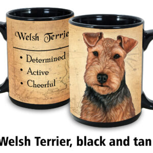 Welsh Terrier, Black and Tan Mug