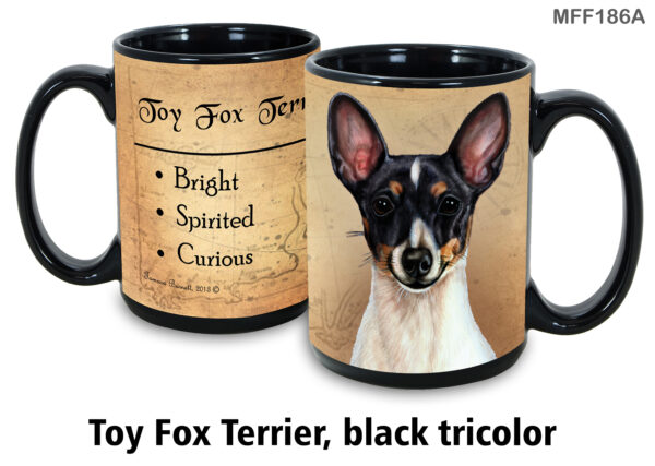 Toy Fox Terrier, Black Tricolor Mug