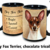 Toy Fox Terrier, Chocolate Tricolor Mug - Image 2