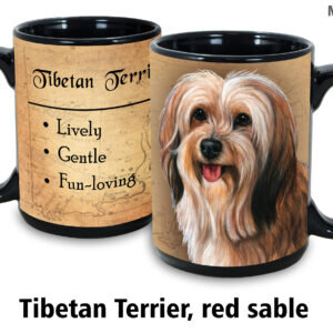 Tibetan Terrier, Red Sable Mug