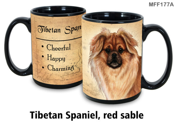 Tibetan Spaniel, Red Sable Mug