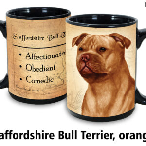 Staffordshire Bull Terrier, Orange Mug