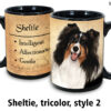 Sheltie, Tricolor Style 2 Mug - Image 2
