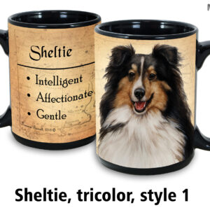Sheltie, Tricolor Style 1 Mug