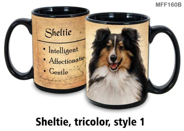 Sheltie, Tricolor Style 1 Mug