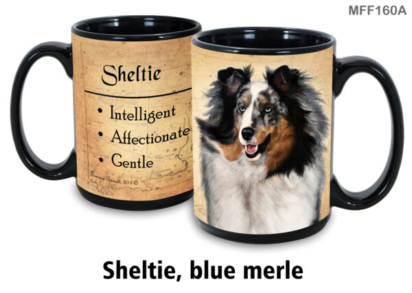 Sheltie, Blue Merle Mug
